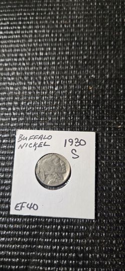 1930-S Buffalo Nickel EF40