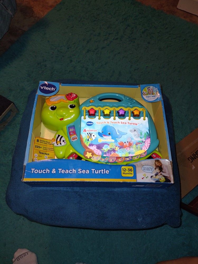VTech Touch & Teach Sea Turtle 12-36 Months