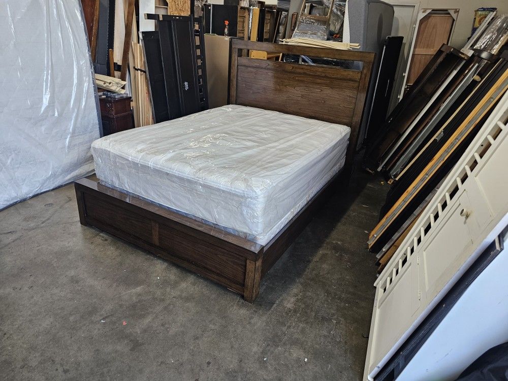 Queen Bed And Mattress