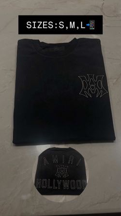 Amiri black crew neck