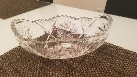Crystal bowl, like new