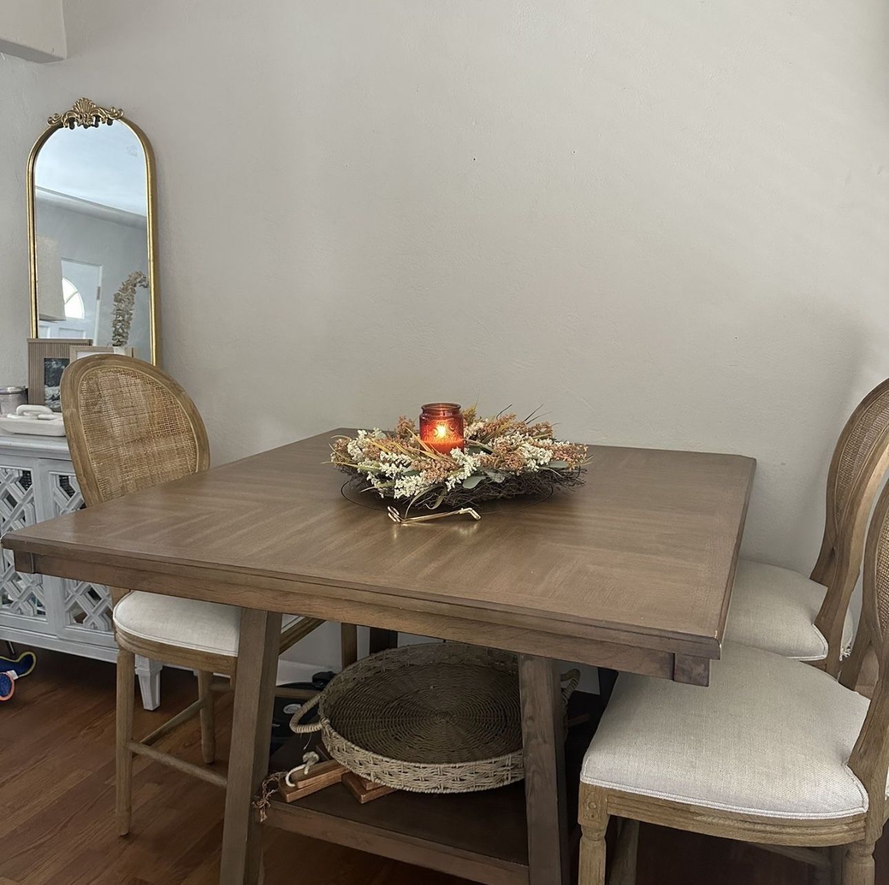 High Top Dining Room Table With Lazy Susan