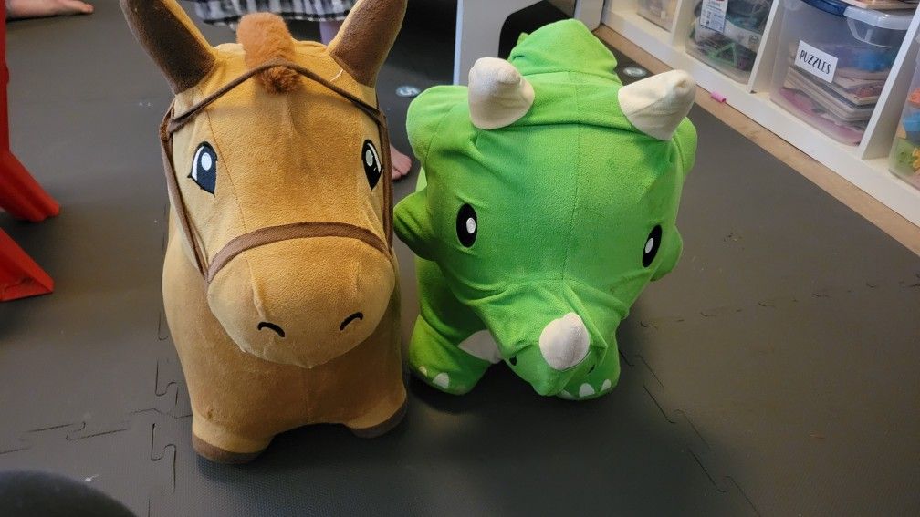 Bouncy Pals Ride On Horse and/or Dinosaur Toy