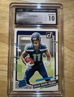 Njigba graded rookie card