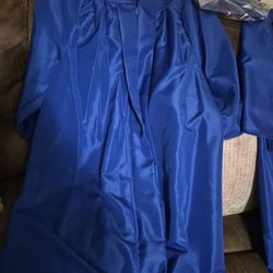 New Royal Blue Cap And Gown