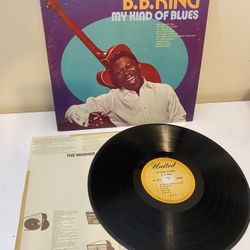 B.B. King My Kind of Blues lp vinyl record album US 7724 vintage 12” Play tested VG