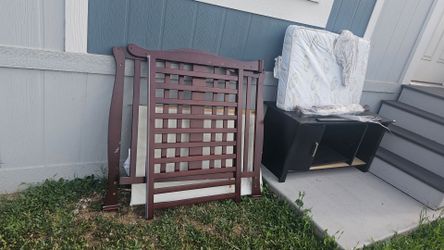 Free Crib and TV Stand