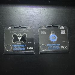 Fido Engravable Pet ID TAG