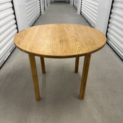 Kids 30” Round Solid Wood Table (No Chairs)