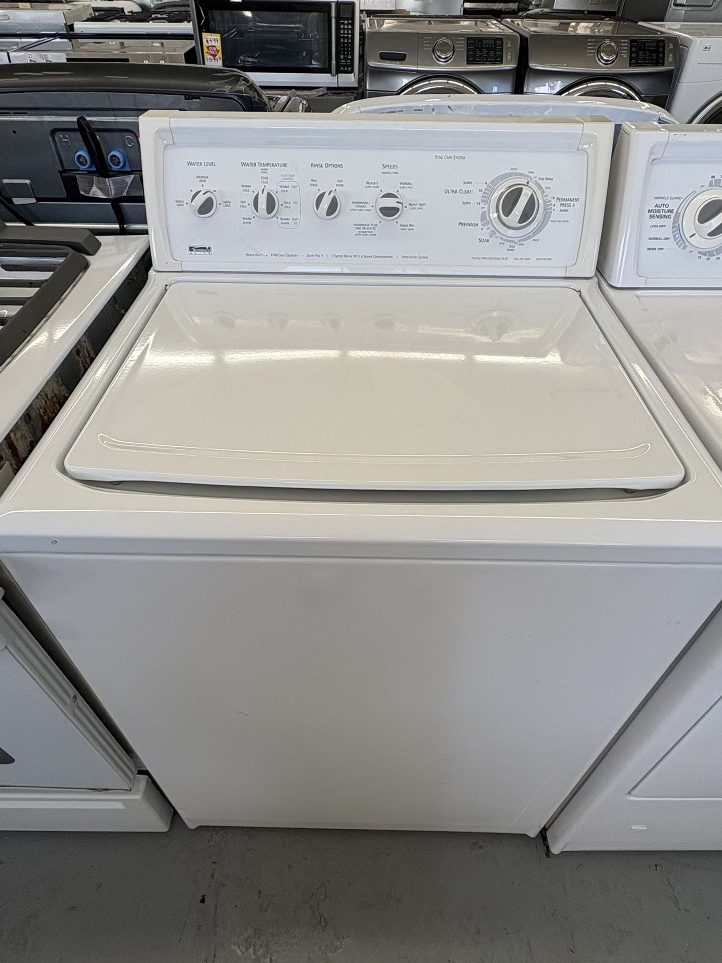 Used Kenmore Washer/ 3 Months Warranty