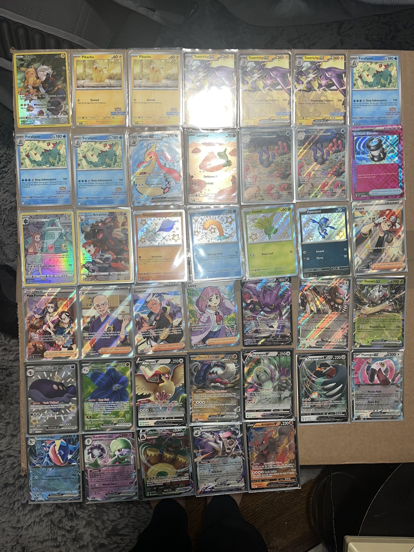 Pokemon Lot, Ex, IR, Illustration Rare, Alt Art, Full art modern era