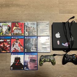 Ps 4 Console, Ps3-4, Wii, Xbox, Guitar Hero Games 