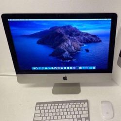 Apple iMac 21.5” MD093LL/A (Late 2013). Core i5-4570R@ 2.70GHz. 1TB. 8GB. Catalina