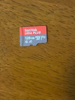 SanDisk Ultra Plus 128GB microSD Card