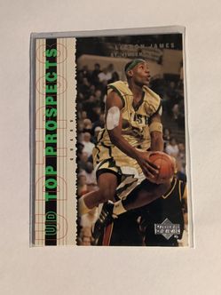 2003 LeBron James upper Deck.