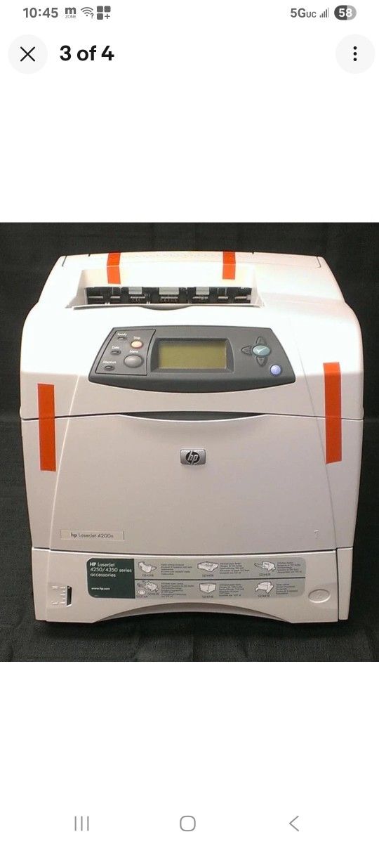 HP 4200N LASER JET OFFICE PRINTER