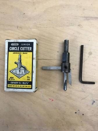 Vintage NOS General Junior Circle Cutter No 00