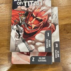 Attack On Titan Singles 1-2-3