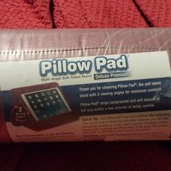 New Red Pillow Pad For Tablet