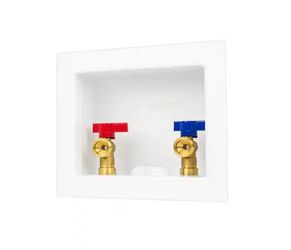 1/2 in. NOM CPVC x 3/4 in. Garden Hose with 1/4 Turn Brass Ball Valves
