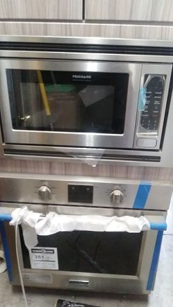 Frigidare microwave and oven
