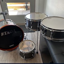 Tama Club Jam 4 Piece Kit Galaxy Silver