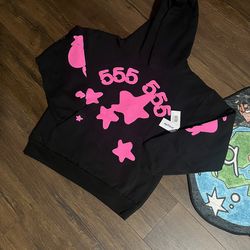 Sp5der Beluga Angel Number Hoodie