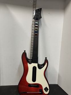 Guitar Hero Band Hero Wireless Guitar PS2 PS3 With Strap No Dongle 95893.805 #P