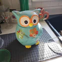 Owl Cookie Jar 