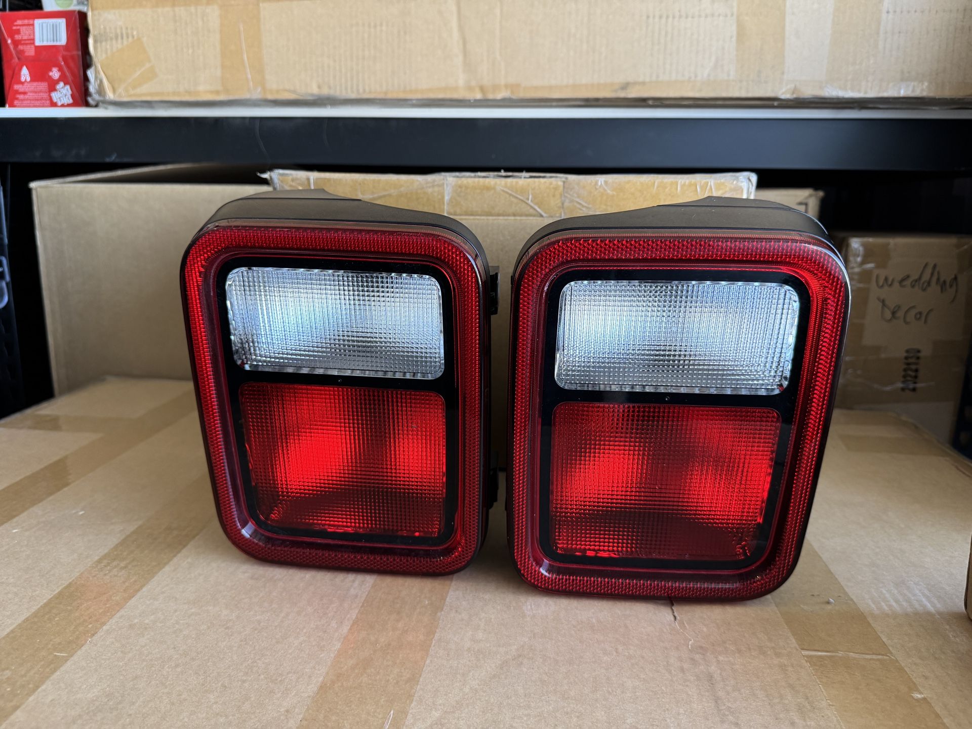 2025 Jeep Gladiator JT Tail Lights Right & Left Sides OEM