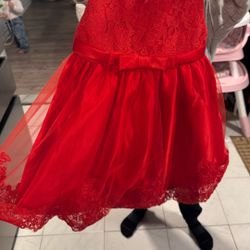 Red Toddler Dress