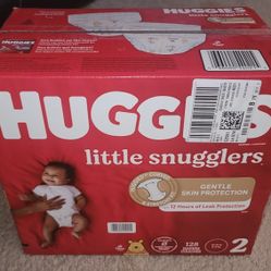 Huggies Little Snugglers Diapers Size 2