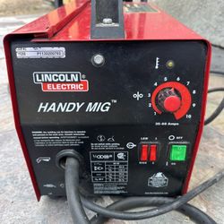 Lincoln Electric Handy Mig Welder w/Cart And tank