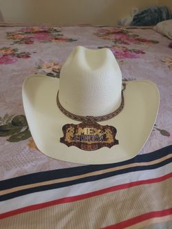 Mex Hats Straw Cowboy Hat rodeo  medoum size