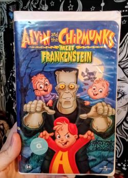 Alvin and the Chipmunks meet Frankenstein VHS