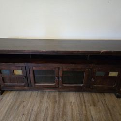 Wooden TV Console 