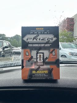Panini Prizm FIFA World Cup 2026 Orange Blaster Box