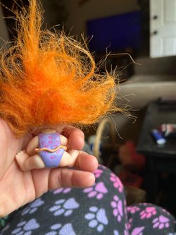 Vintage 1991 Applause Magic Troll Baby doll.