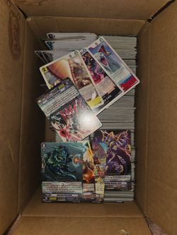One piece and vanguard cards