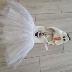 Girls Dress Up Olaf Girls 4 To 6