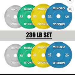 230 Lbs Bumper Plates