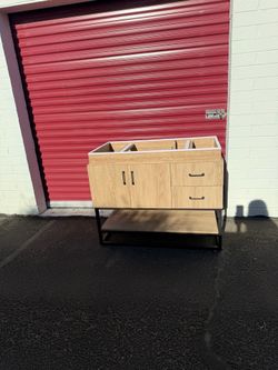 42” W Single Bathroom Vanity base