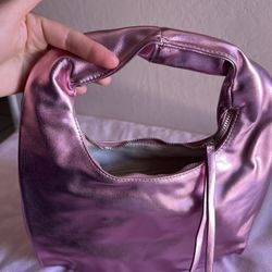 Pink Ladies Habd Bag (12” Wide By 11” Tall)