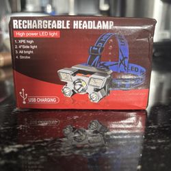 led headlamp rechargeable usb