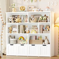 C201 $120  Toy Storage Organizer with Movable Drawer Toy Organizer for Kids