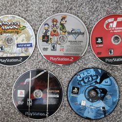 PS1 And PS2 Games: Discs Only $5-$15 Each
