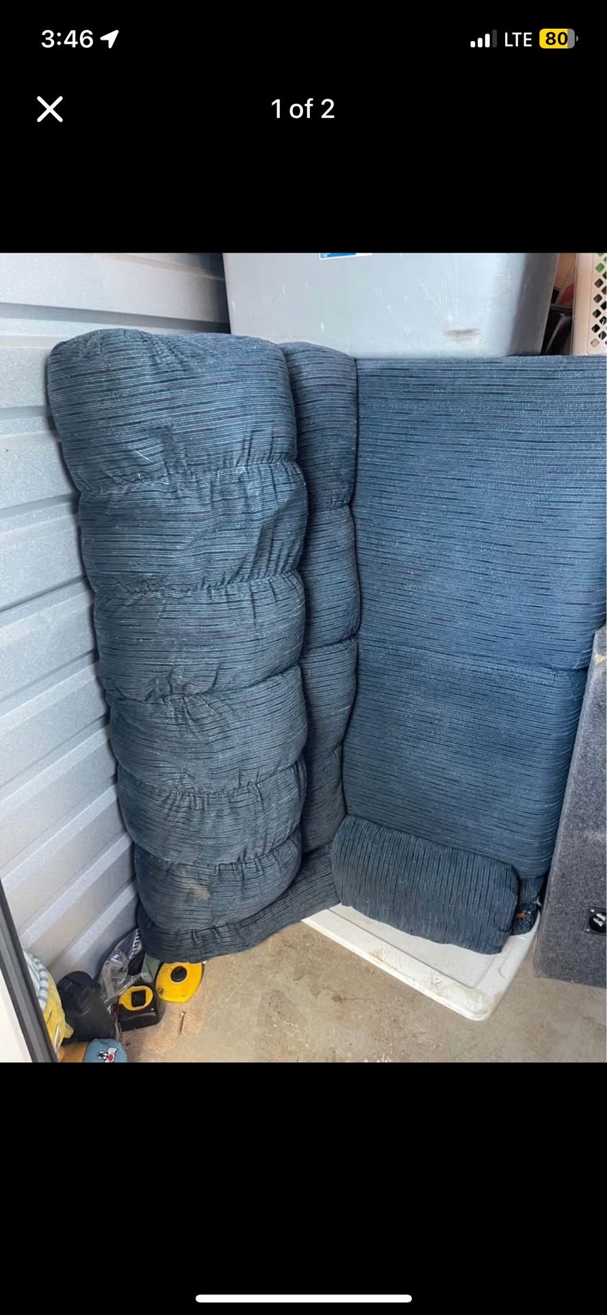 Sleeper couch and recliner