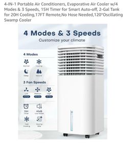 Desktop air conditioner