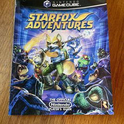 Nintendo Gamecube Starfox Adventures Official Game Guide Nintendo Power