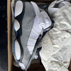 Authentic Nike Jordan 6 Rings White Particle Grey Dutch Blue (Mens 11.5)